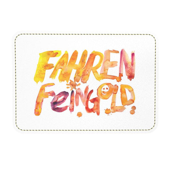 UNTITLED x Fahren Feingold "BLUE FAIRIES" Crossbody Bag With Silver Chain - Limited Edition