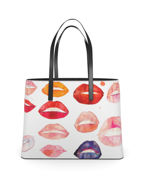 UNTITLED x Fahren Feingold "WHITE LIES FROM LOOSE LIPS" Kika Tote Bag - Limited Edition
