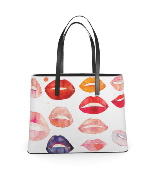 UNTITLED x Fahren Feingold "WHITE LIES FROM LOOSE LIPS" Kika Tote Bag - Limited Edition