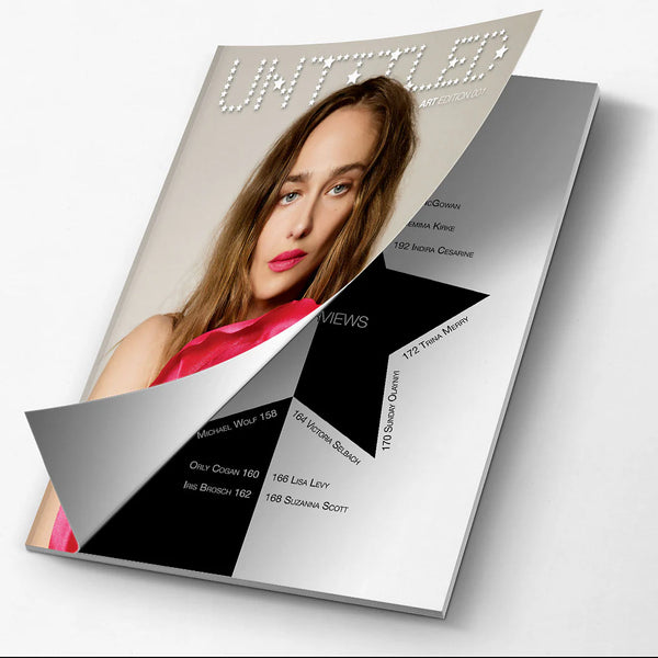 THE UNTITLED MAGAZINE ART EDITION 001: "THE ART OF RESISTANCE" JEMIMA KIRKE COVER