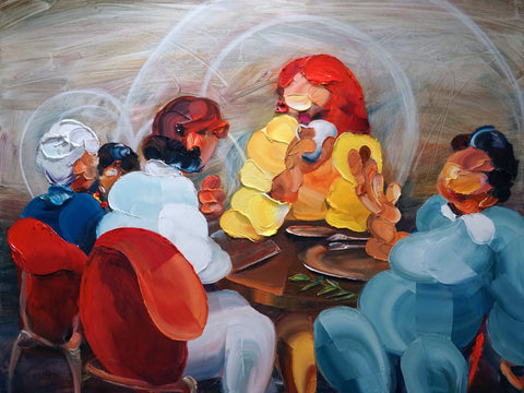 Anna Salenko "Family Dinner"