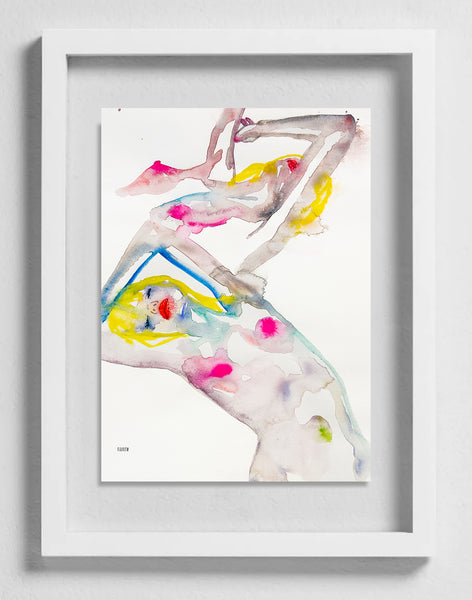 Fahren Feingold "HEARTACHE TO HEADACHE" (Framed)