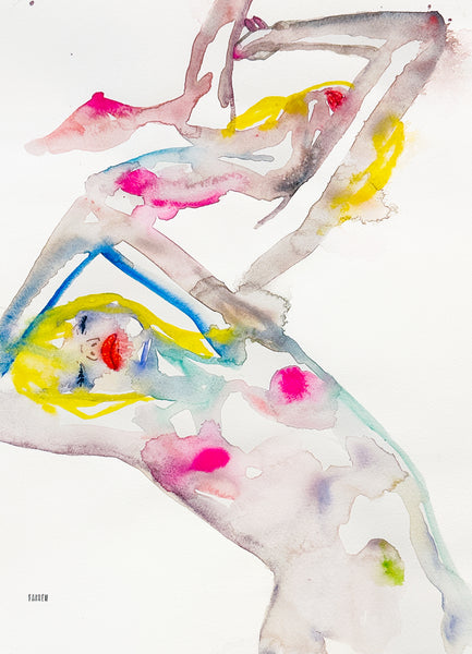 Fahren Feingold "HEARTACHE TO HEADACHE" (Framed)