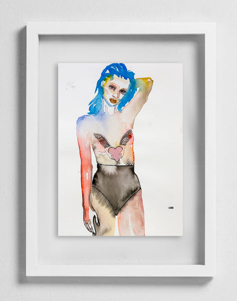 Fahren Feingold "HEART IN HANDS" (Framed)