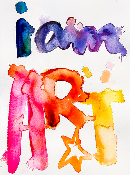 Fahren Feingold "I AM ART 3" (Framed)