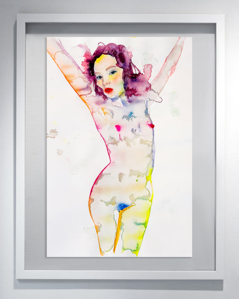 Fahren Feingold "INTERGALACTIC LOVE CONNECTION" (Framed)