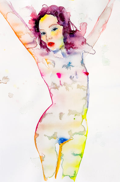 Fahren Feingold "INTERGALACTIC LOVE CONNECTION" (Framed)