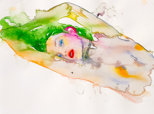 Fahren Feingold "LES FILLES 128" (Framed)