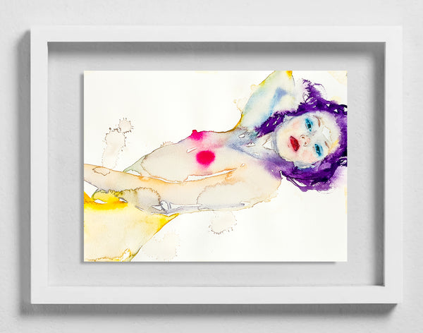 Fahren Feingold "LES FILLES 205" (Framed)