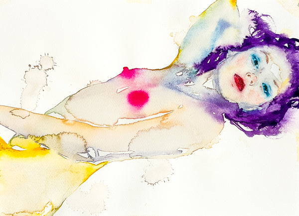 Fahren Feingold "LES FILLES 205" (Framed)