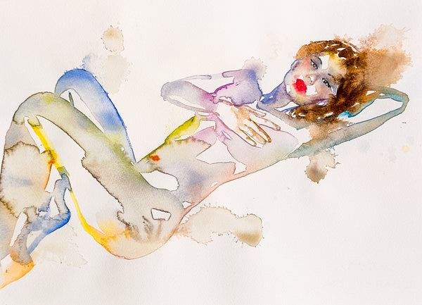 Fahren Feingold "LES FILLES 264" (Framed)