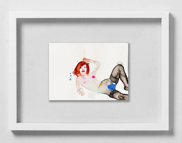 Fahren Feingold "LES FILLES 307" (Framed)