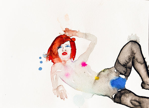 Fahren Feingold "LES FILLES 307" (Framed)