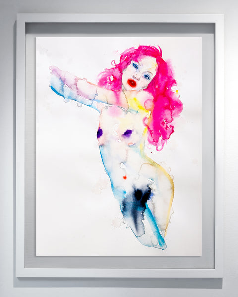 Fahren Feingold "LES FILLES 35" (Framed)