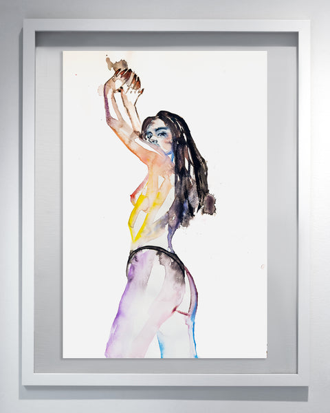 Fahren Feingold "LES FILLES 80" (Framed)
