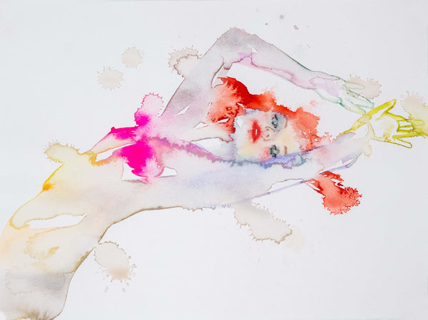 Fahren Feingold "MEANDERING MOONLIGHT" (Framed)