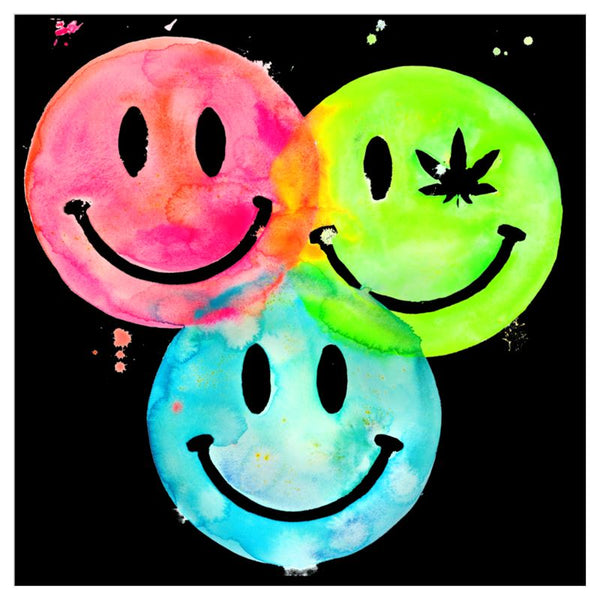 Fahren Feingold "SUPER HAPPY" SILK SCARF Limited Edition