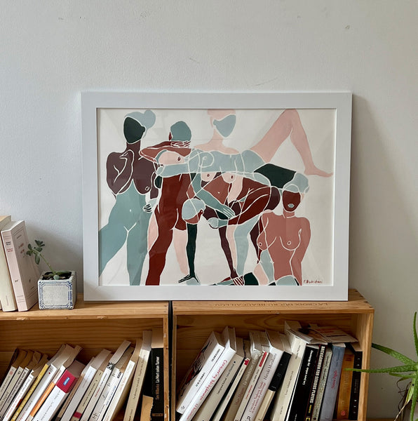 Faustine Badrichani "Ella Forest Green"