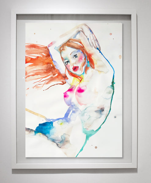 Fahren Feingold "AQUARIUS DESCENDING" (Framed)