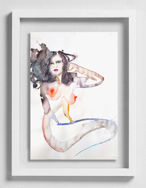 Fahren Feingold "CAN U HEAR THE PAST CALLING" (Framed)