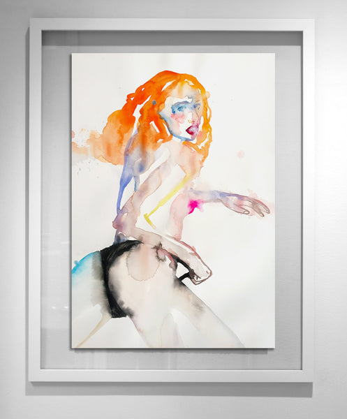 Fahren Feingold "FAN MY FLAMES" (Framed)