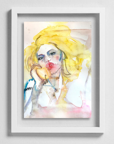 Fahren Feingold "HOLD THE LINE" (Framed)