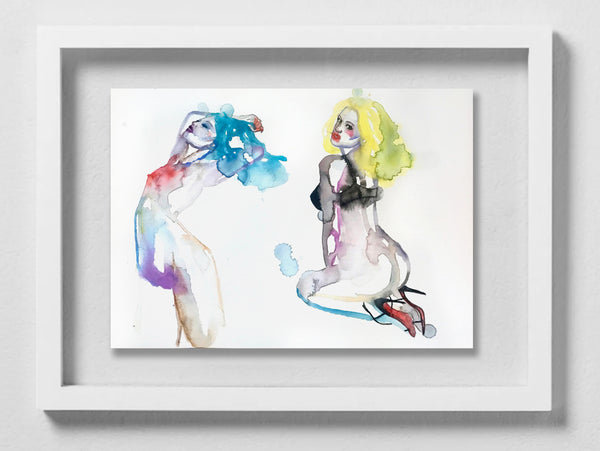 Fahren Feingold "INCIDENTS CRIMINELLES" (Framed)