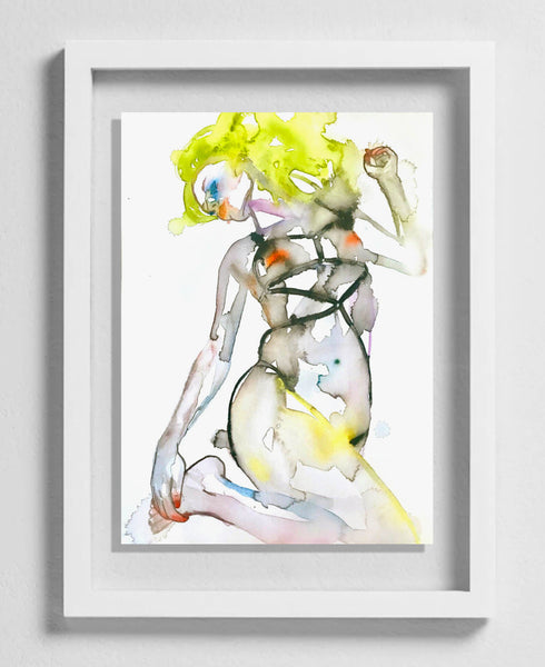 Fahren Feingold "JARDIN NOCTURNE" (Framed)