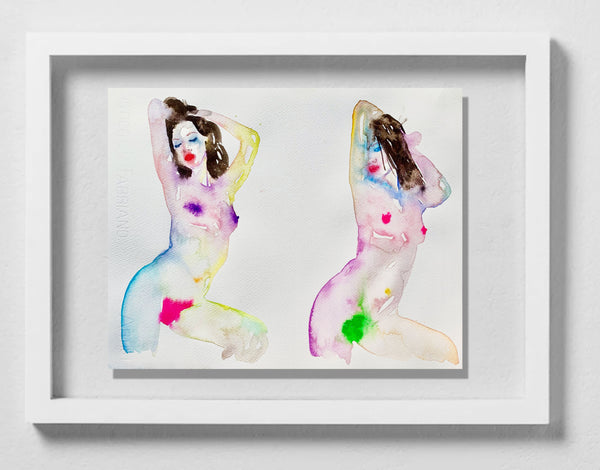 Fahren Feingold "NUCLEAR LOVE" (Framed)