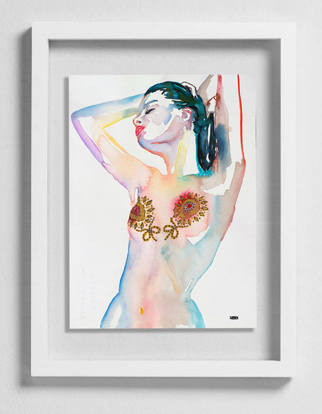 Fahren Feingold "ORANGE BLOSSOM SPECIAL" (Framed)