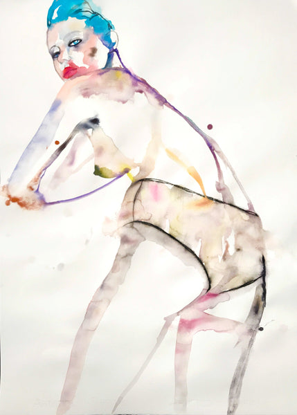 Fahren Feingold "ANGEL OF NIHILISM" (Framed)