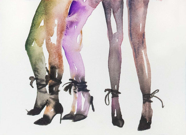 Fahren Feingold "ARRIVING WITH THE INTENTION TO LEAVE"