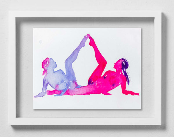 Fahren Feingold "FEMALE WAR CRY" (Framed)