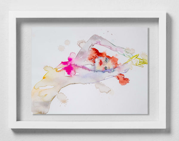 Fahren Feingold "MEANDERING MOONLIGHT" (Framed)