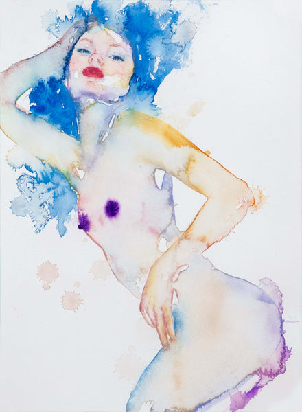 Fahren Feingold "THE TENDER GARDENER"(Framed)