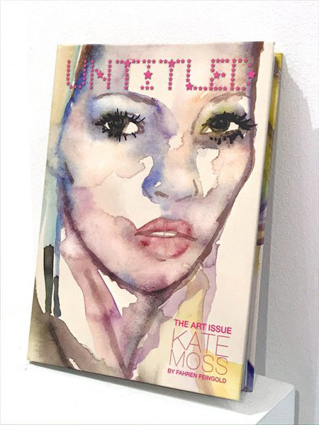 The Untitled Magazine "Art" Issue: Kate Moss + Madonna Double Cover by Artist Fahren Feingold