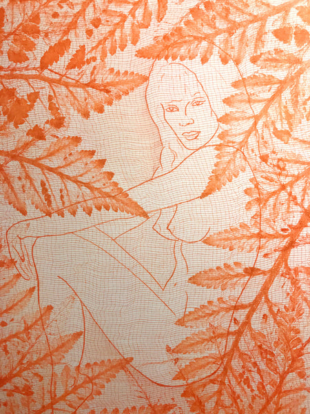 Indira Cesarine "Eve in the Leaves" Limited Edition