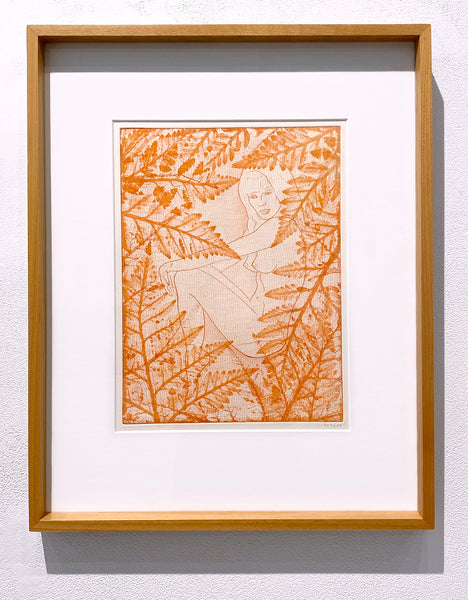 Indira Cesarine "Eve in the Leaves"