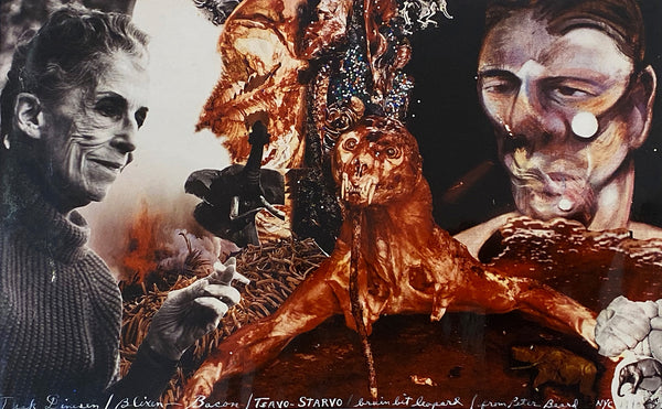 Peter Beard "Isak Dinesen / Blixen - Bacon / TSAVO - STARVO / brain bit leopard"