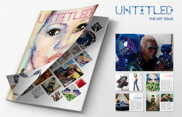 The Untitled Magazine "Art" Issue: Kate Moss + Madonna Double Cover by Artist Fahren Feingold