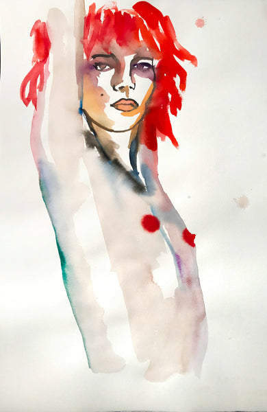 Fahren Feingold "BLINDED BY INSTA-CENSORS" (Framed)