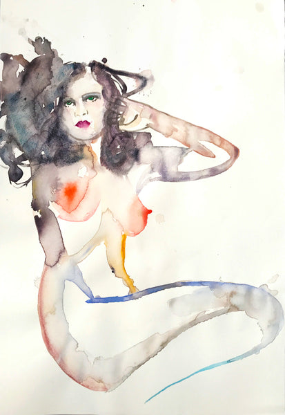 Fahren Feingold "CAN U HEAR THE PAST CALLING" (Framed)