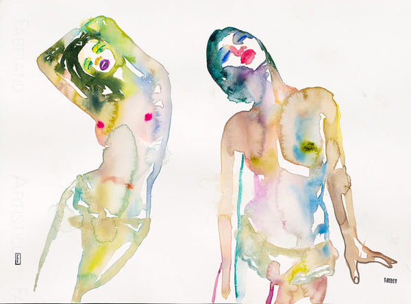 Fahren Feingold "CLANDESTINE CURSES" (Framed)