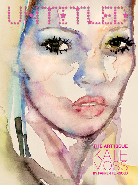 The Untitled Magazine "Art" Issue: Kate Moss + Madonna Double Cover by Artist Fahren Feingold