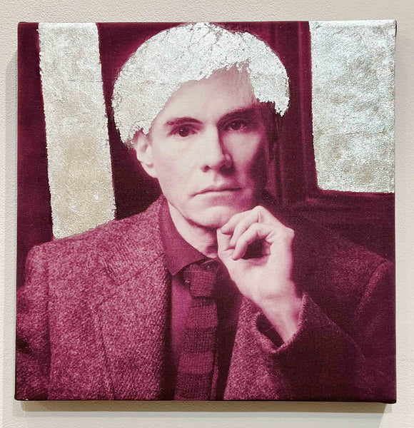 Indira Cesarine x Karen Bystedt "Gilded Andy Pink + Silver" The Lost Warhols Collection