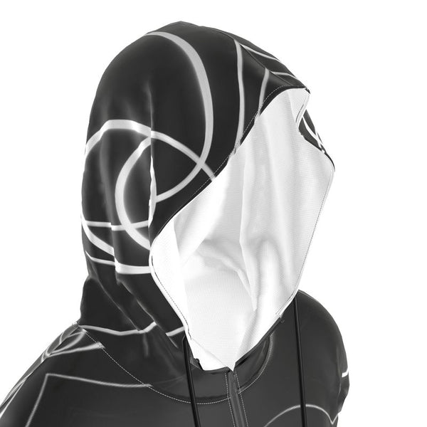 UNTITLED x Indira Cesarine "Lumière" Series Black and White Circles Hazmat Suit - Limited Edition