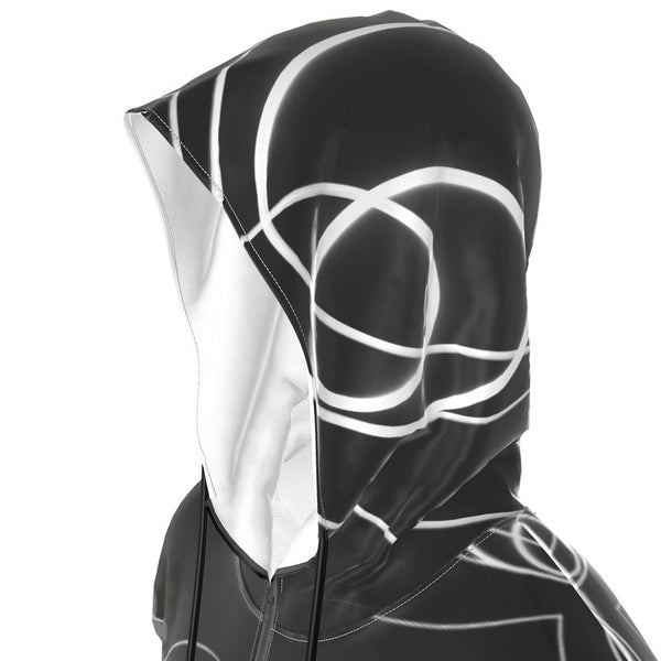 UNTITLED x Indira Cesarine "Lumière" Series Black and White Circles Hazmat Suit - Limited Edition