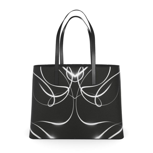 UNTITLED x Indira Cesarine "Lumière" Series Black and White Kika Tote Bag - Limited Edition