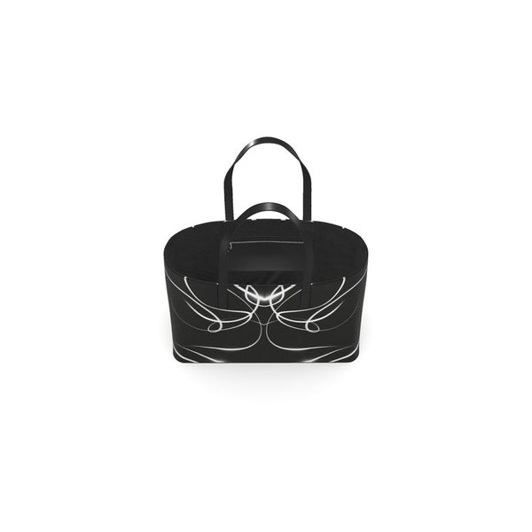 UNTITLED x Indira Cesarine "Lumière" Series Black and White Kika Tote Bag - Limited Edition