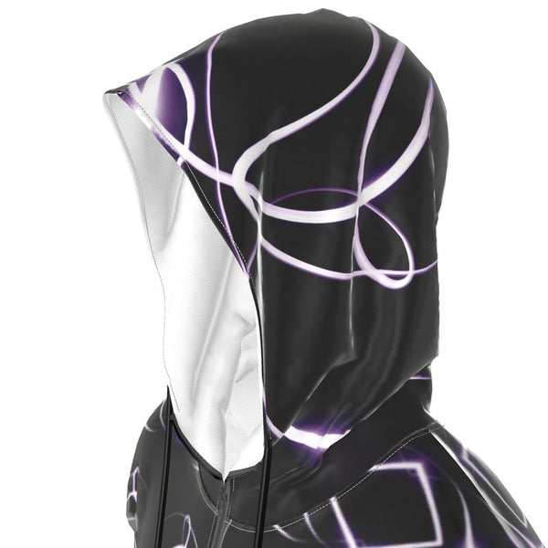 UNTITLED x Indira Cesarine "Lumière" Series Black and Violet Kaleidoscopic Hazmat Suit - Limited Edition